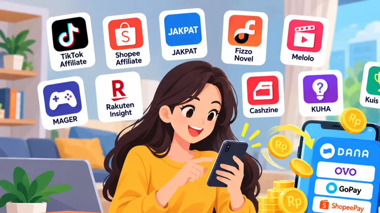 10 Aplikasi Penghasil Uang 2026, Bisa Cair ke DANA, OVO, GoPay, dan ShopeePay
